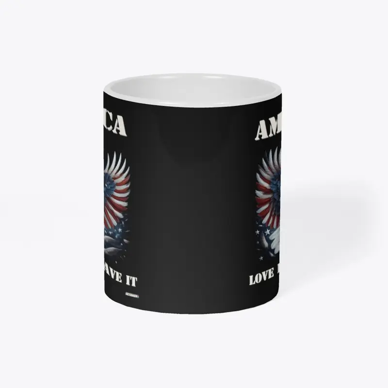 America Love It Or Leave It 11 oz Mug 