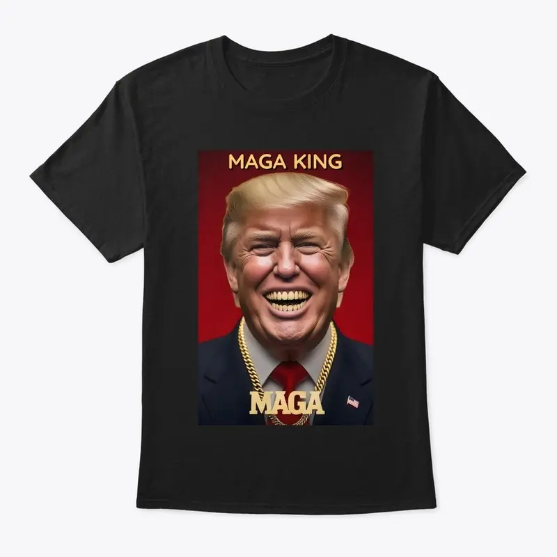 MAGA KING BLING SMILE T-SHIRT 