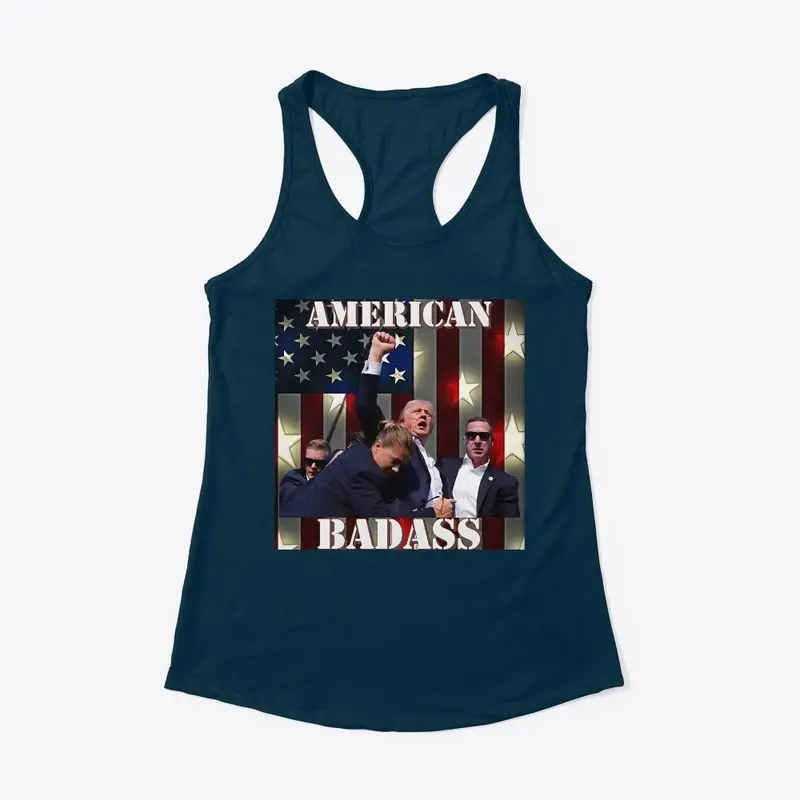 AMERICAN BADASS WOMEN'S TANK 