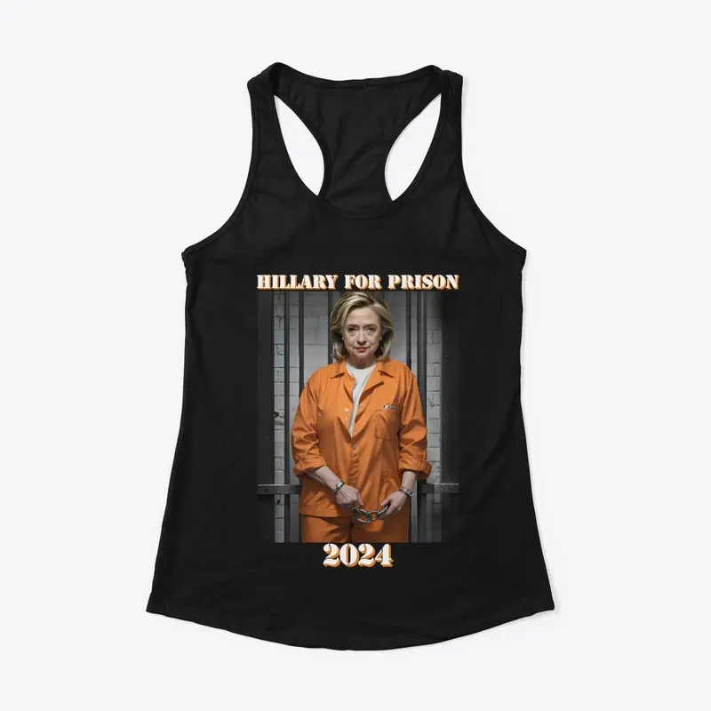 Hillary For Prison Flowy Tank Top  