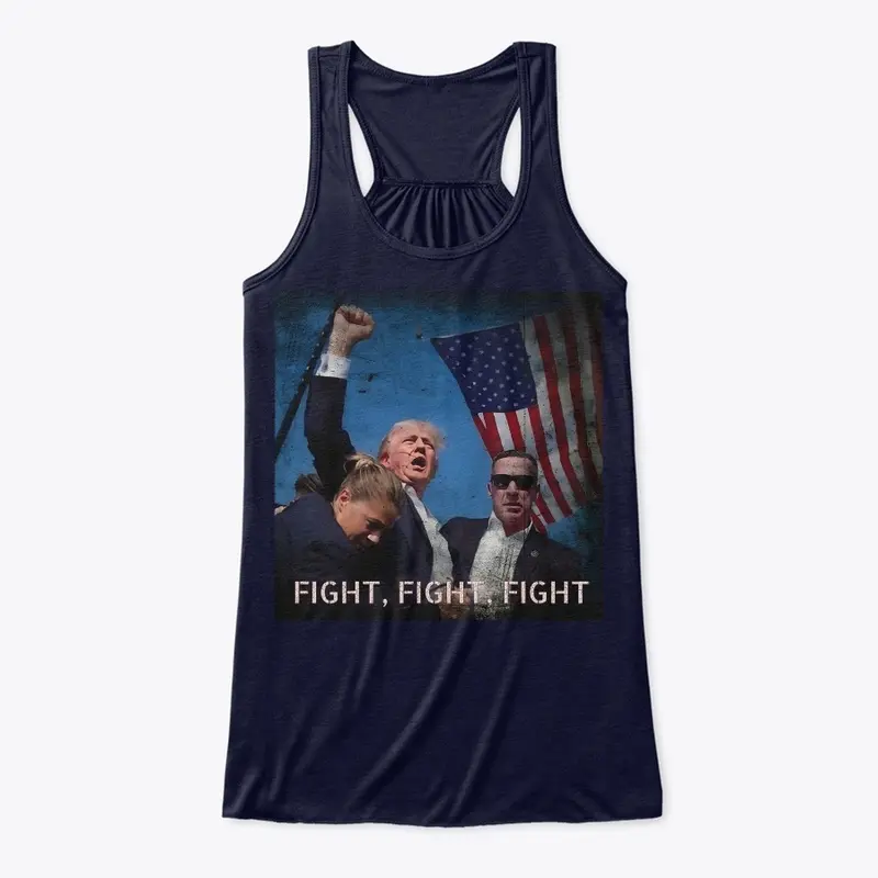 Women's Flowy Tank. Fight, Fight, Fight